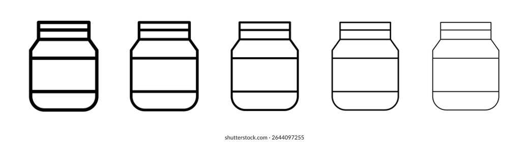 Jar icon concept. graphic design, logo, Web, UI.