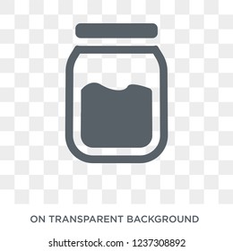jar icon. jar design concept from  collection. Simple element vector illustration on transparent background.