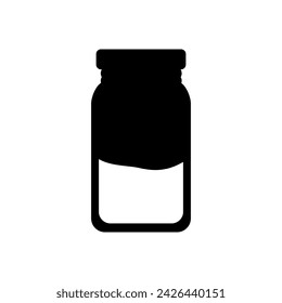 jar icon. jar design concept flat illustration on white background..eps