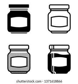 Jar Icon in Different Styles