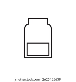 jar icon illustration element design