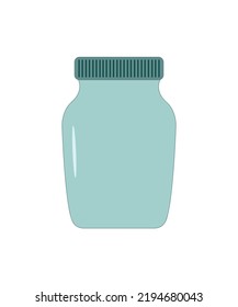 Icono de jarra aislado en blanco - vector 