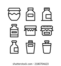 jar icon or logo isolated sign symbol vector illustration - Collection of high quality black style vector icons
