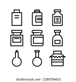 jar icon or logo isolated sign symbol vector illustration - Collection of high quality black style vector icons
