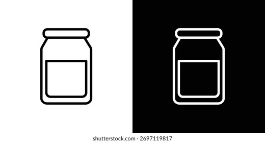 Glas-Symbol Logo. Vektorgrafik. EPS-Abbildung.