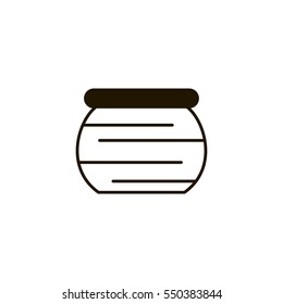 jar icon. sign design