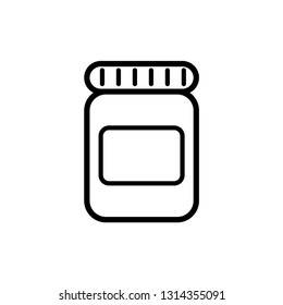 jar icon template trendy