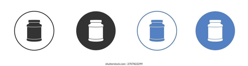ícone Jar ilustração de arte vetorial. para conceitos móveis e web designs