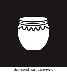 jar icon. jar vector design. sign design