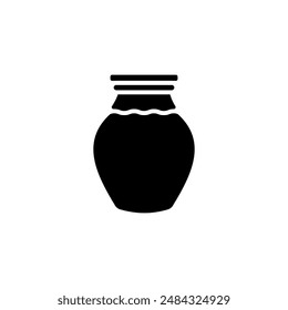 jar icon vector design template elegant style