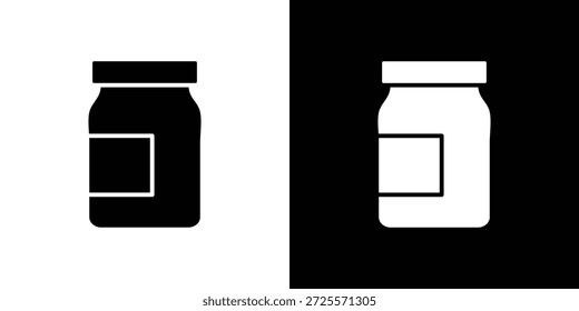 Jar icon vector, Symbol, logo illustrations