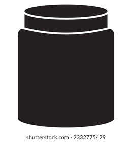 jar icon vector template illustration logo design