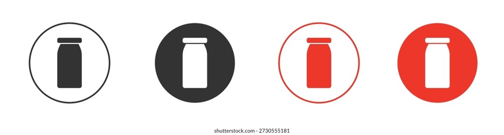 Icono del tarro. diseño de Vector de Web