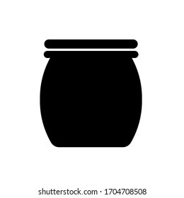 Jar icon,vector illustration. Flat design style. vector jar icon illustration isolated on White background, jar icon Eps10. jar icons graphic design vector symbols.