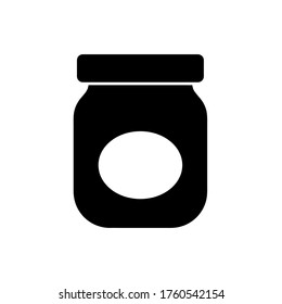 Jar icon,vector illustration. Flat design style. vector jar icon illustration isolated on White background, jar icon Eps10. jar icons graphic design vector symbols.
