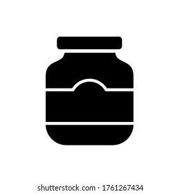 Jar icon,vector illustration. Flat design style. vector jar icon illustration isolated on White background, jar icon Eps10. jar icons graphic design vector symbols.