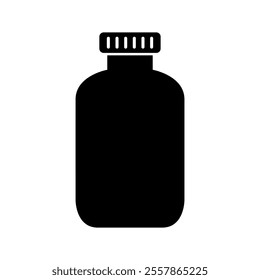 Jar illustrated on white background