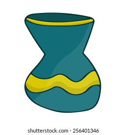 jar isolated illustration on white background