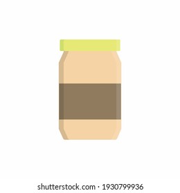A jar isolated on white background