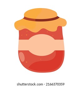 jar jam icon isolated vector