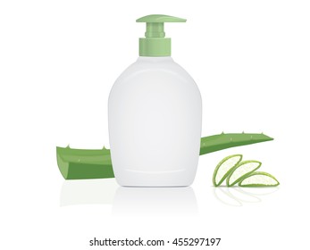 jar with liquid soap for your logo and design is easy to change colors