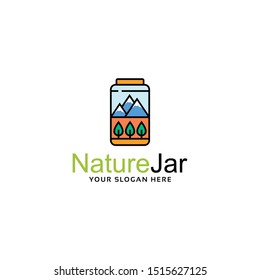 Jar Logo Design Icon Design Vector Template