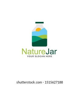 Jar Logo Design Icon Design Vector Template
