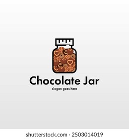 Jar logo design. Unique jar logo. Simple and minimalist jar logo template. Jar design concept