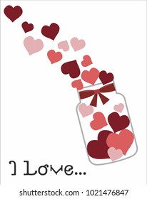 a jar of love