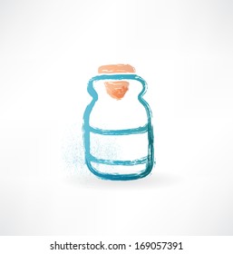 jar with medications icon