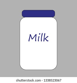jar of milk