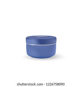 Jar mock-up on white background