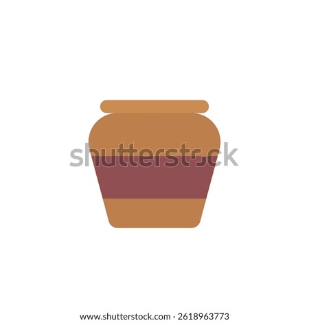 jar pot ceramic vase vector emoji illustration symbol sign icon 