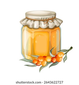 Pote de mar ​​​ ​pote de água. Desenhado à mão, isolar sobre fundo branco, clip-art, ilustração vetorial.