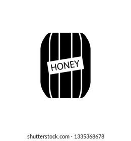 jar, spindle, honey icon. Element of beekeeping icon. Premium quality graphic design icon. Signs and symbols collection icon for websites, web design, mobile app