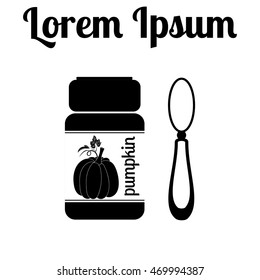 jar and spoon