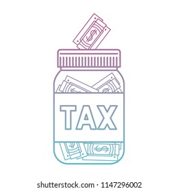 jar taxes with bills