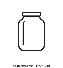 jar vector icon