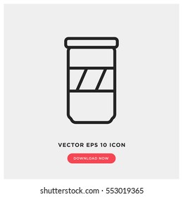 Jar vector icon