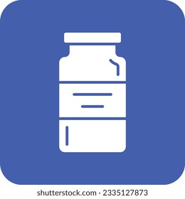 Icono vectorial Jar. Se puede usar para imprimir, móviles y aplicaciones web.