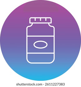 Jar vector icon. Can be used for printing, mobile and web applications.