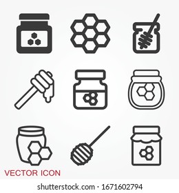 Jar vector icon with cap isolated on background