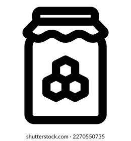 activo de ilustración de icono de vector de jar