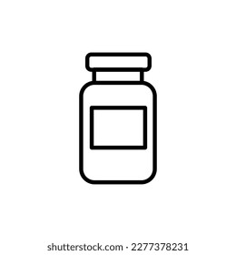 Jar vector icon vector trendy style illustration on white background..eps
