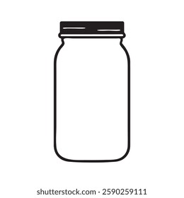 jar vector illustration icon on white background