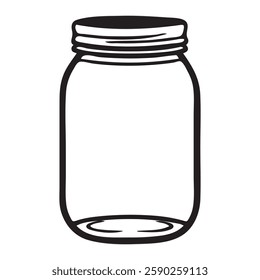 jar vector illustration icon on white background