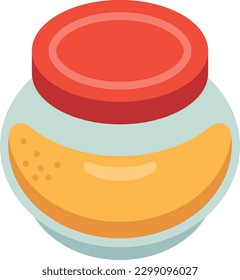 jar Vector illustration on a transparent background. Premium quality symbols. Flat icons for concept and graphic design.