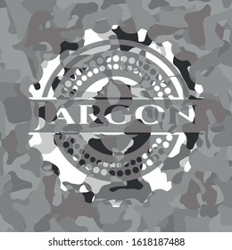 Jargon on grey camo texture