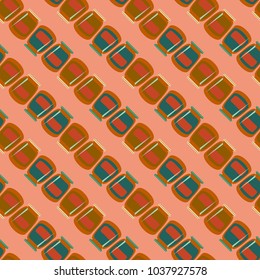 Jars with rustic home canning new seamless pattern for background.