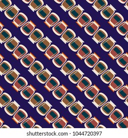 Jars with rustic home canning new seamless pattern for background.